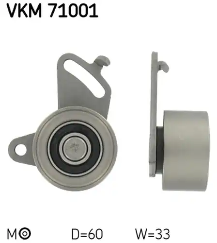 обтяжна ролка, ангренаж SKF VKM 71001