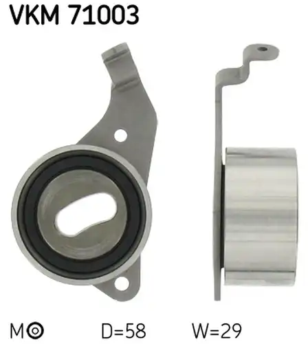 обтяжна ролка, ангренаж SKF VKM 71003