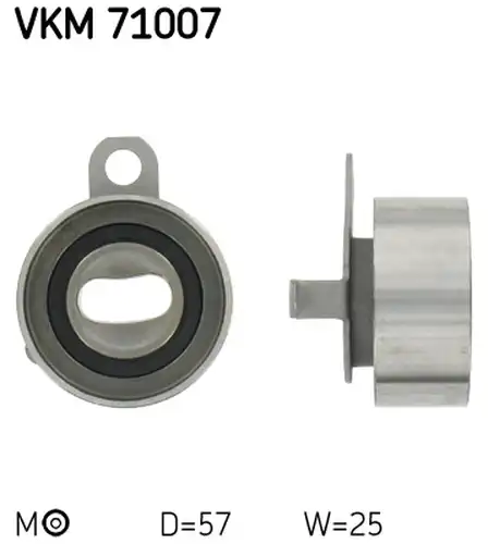 обтяжна ролка, ангренаж SKF VKM 71007