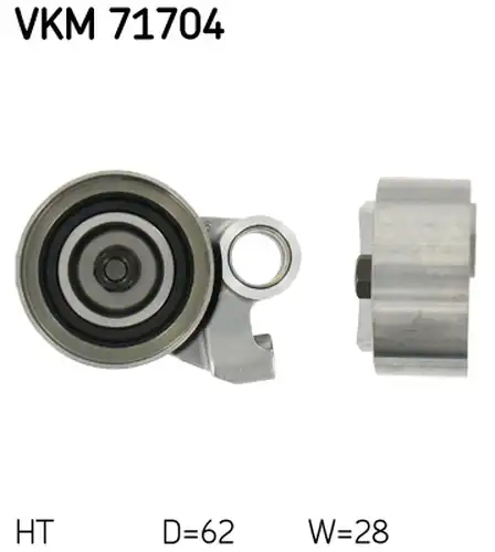 обтяжна ролка, ангренаж SKF VKM 71704