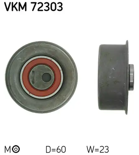 обтяжна ролка, ангренаж SKF VKM 72303