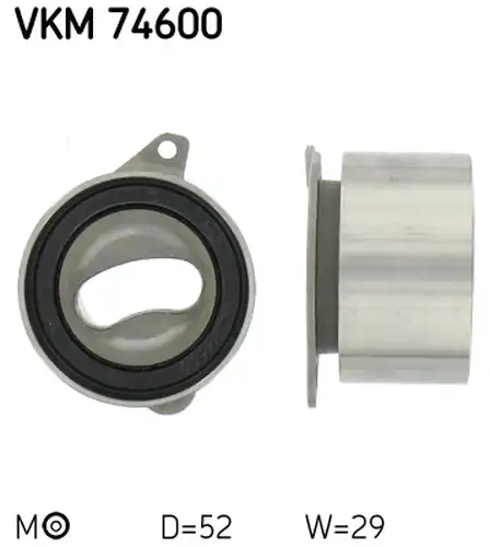 обтяжна ролка, ангренаж SKF VKM 74600