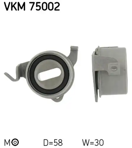 обтяжна ролка, ангренаж SKF VKM 75002