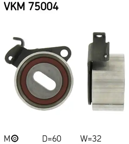 обтяжна ролка, ангренаж SKF VKM 75004