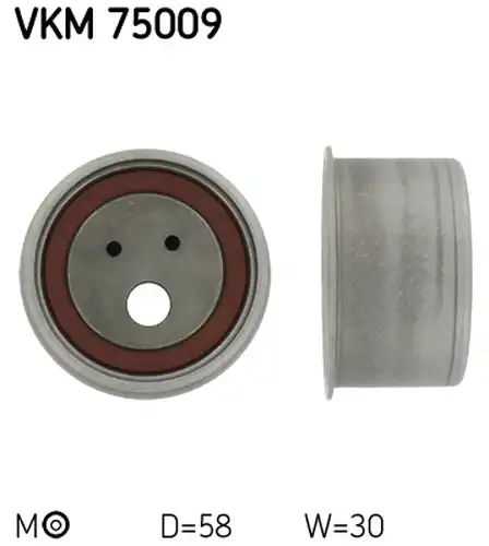 обтяжна ролка, ангренаж SKF VKM 75009