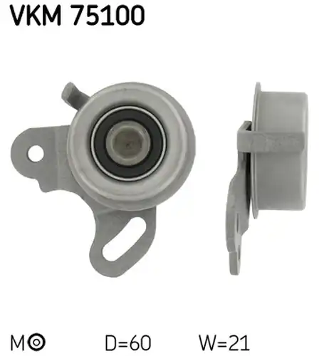 обтяжна ролка, ангренаж SKF VKM 75100