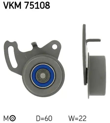 обтяжна ролка, ангренаж SKF VKM 75108