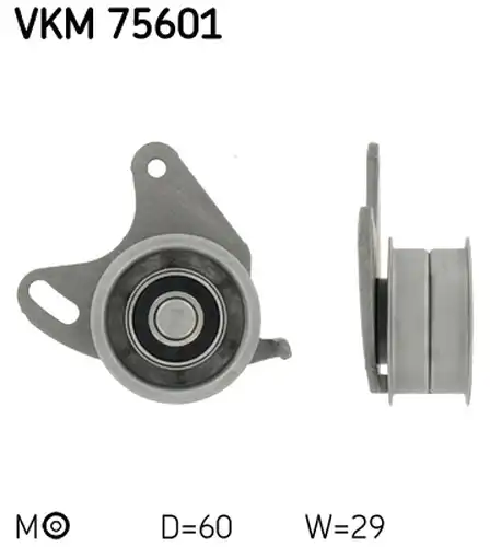 обтяжна ролка, ангренаж SKF VKM 75601