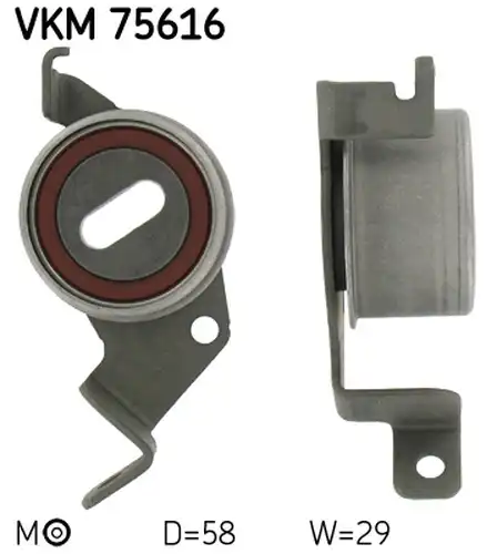 обтяжна ролка, ангренаж SKF VKM 75616