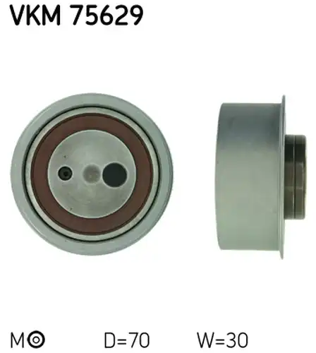 обтяжна ролка, ангренаж SKF VKM 75629