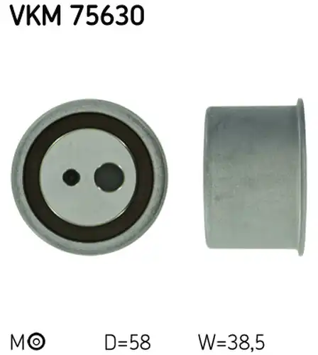 обтяжна ролка, ангренаж SKF VKM 75630