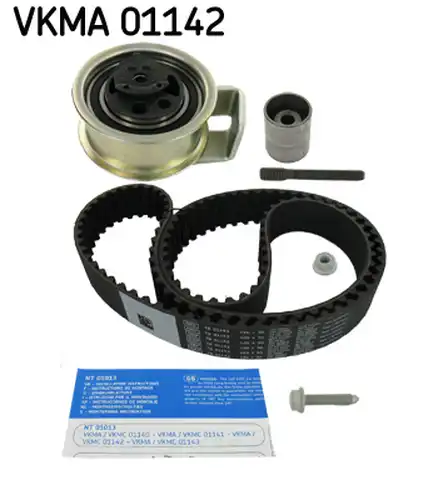 комплект ангренажен ремък SKF VKMA 01142