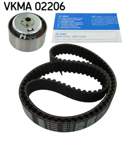 комплект ангренажен ремък SKF VKMA 02206