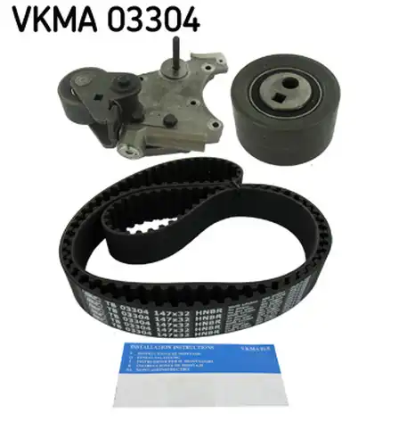 комплект ангренажен ремък SKF VKMA 03304