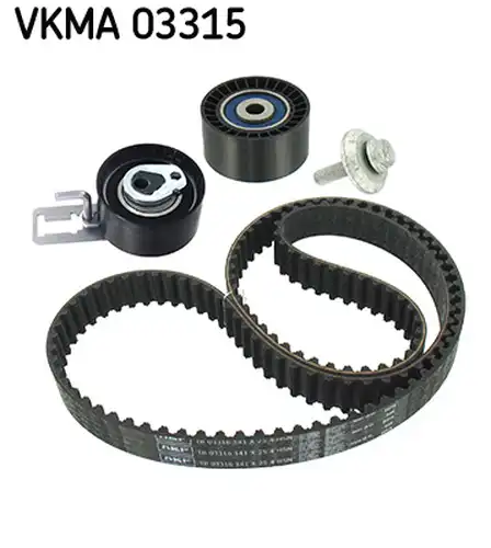 комплект ангренажен ремък SKF VKMA 03315