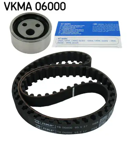 комплект ангренажен ремък SKF VKMA 06000