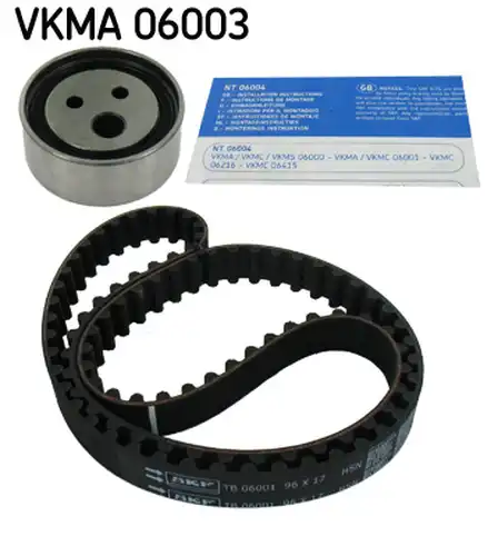 комплект ангренажен ремък SKF VKMA 06003