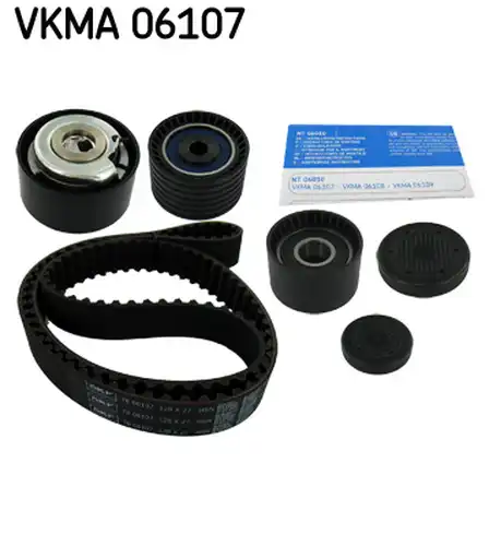 комплект ангренажен ремък SKF VKMA 06107