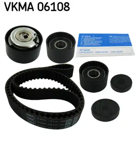 комплект ангренажен ремък SKF VKMA 06108