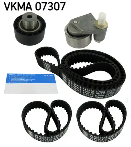 комплект ангренажен ремък SKF VKMA 07307