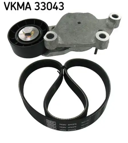 комплект пистов ремък SKF VKMA 33043