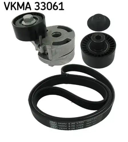 комплект пистов ремък SKF VKMA 33061