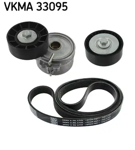 комплект пистов ремък SKF VKMA 33095