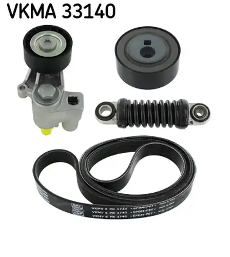 комплект пистов ремък SKF VKMA 33140