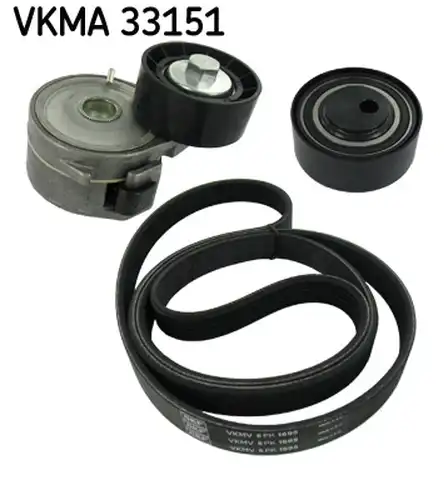 комплект пистов ремък SKF VKMA 33151