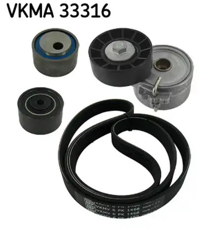 комплект пистов ремък SKF VKMA 33316