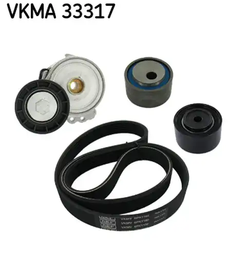 комплект пистов ремък SKF VKMA 33317