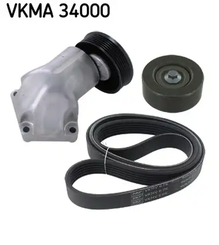 комплект пистов ремък SKF VKMA 34000