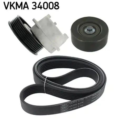 комплект пистов ремък SKF VKMA 34008