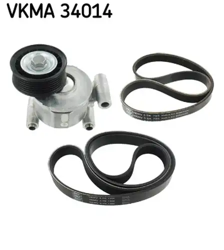 комплект пистов ремък SKF VKMA 34014