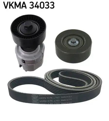 комплект пистов ремък SKF VKMA 34033