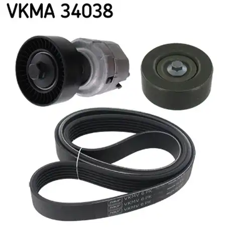 комплект пистов ремък SKF VKMA 34038