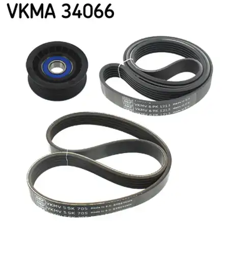 комплект пистов ремък SKF VKMA 34066