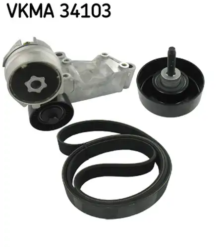 комплект пистов ремък SKF VKMA 34103