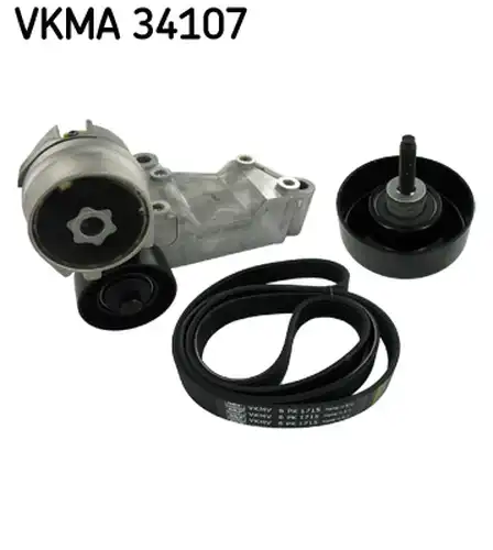 комплект пистов ремък SKF VKMA 34107