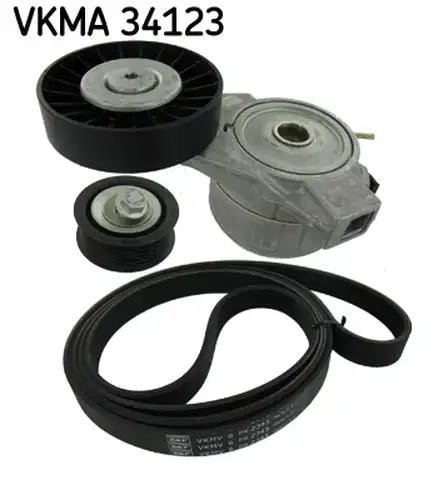 комплект пистов ремък SKF VKMA 34123