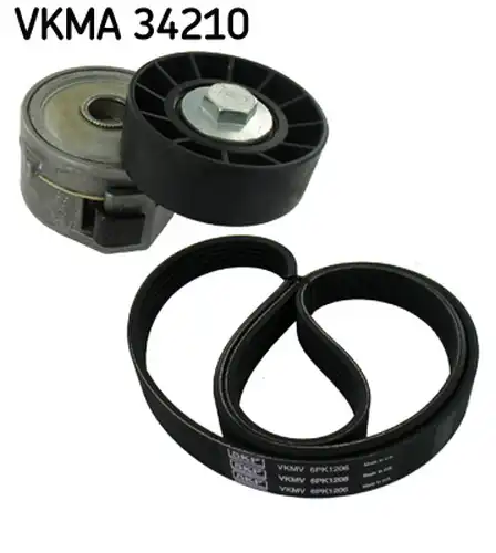 комплект пистов ремък SKF VKMA 34210