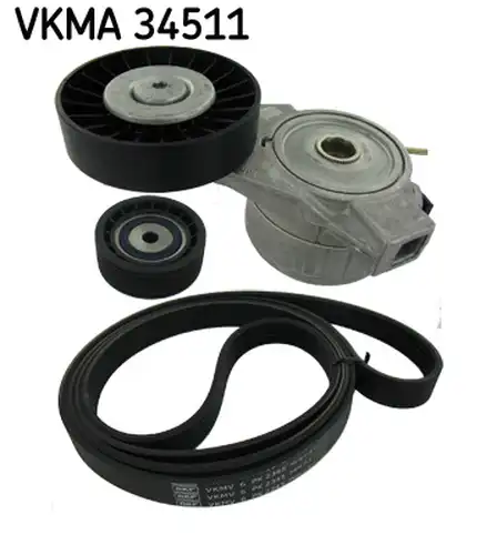 комплект пистов ремък SKF VKMA 34511