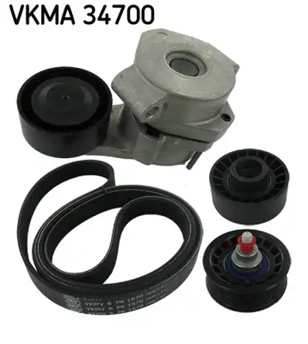 комплект пистов ремък SKF VKMA 34700