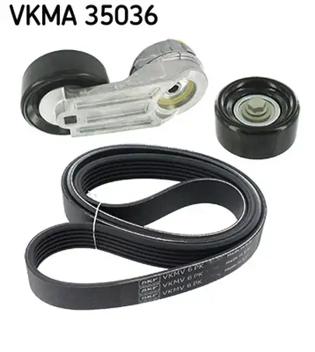 комплект пистов ремък SKF VKMA 35036