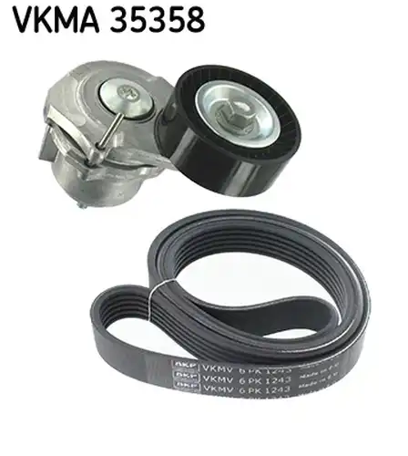 комплект пистов ремък SKF VKMA 35358