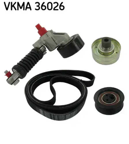 комплект пистов ремък SKF VKMA 36026