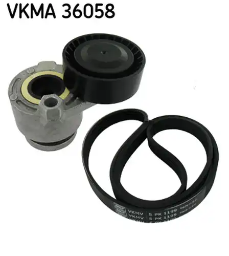 комплект пистов ремък SKF VKMA 36058