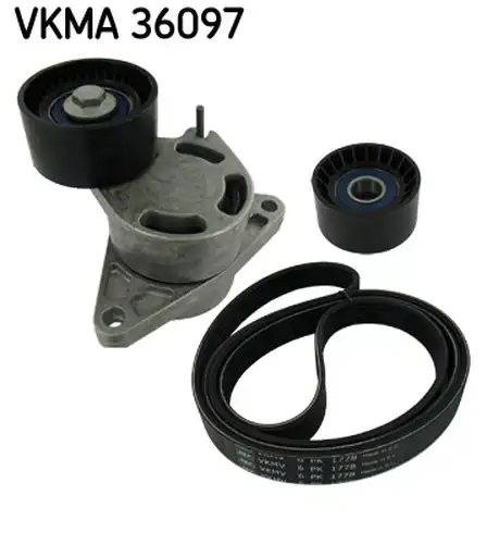 комплект пистов ремък SKF VKMA 36097