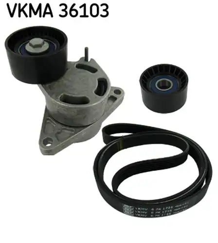 комплект пистов ремък SKF VKMA 36103