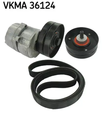 комплект пистов ремък SKF VKMA 36124